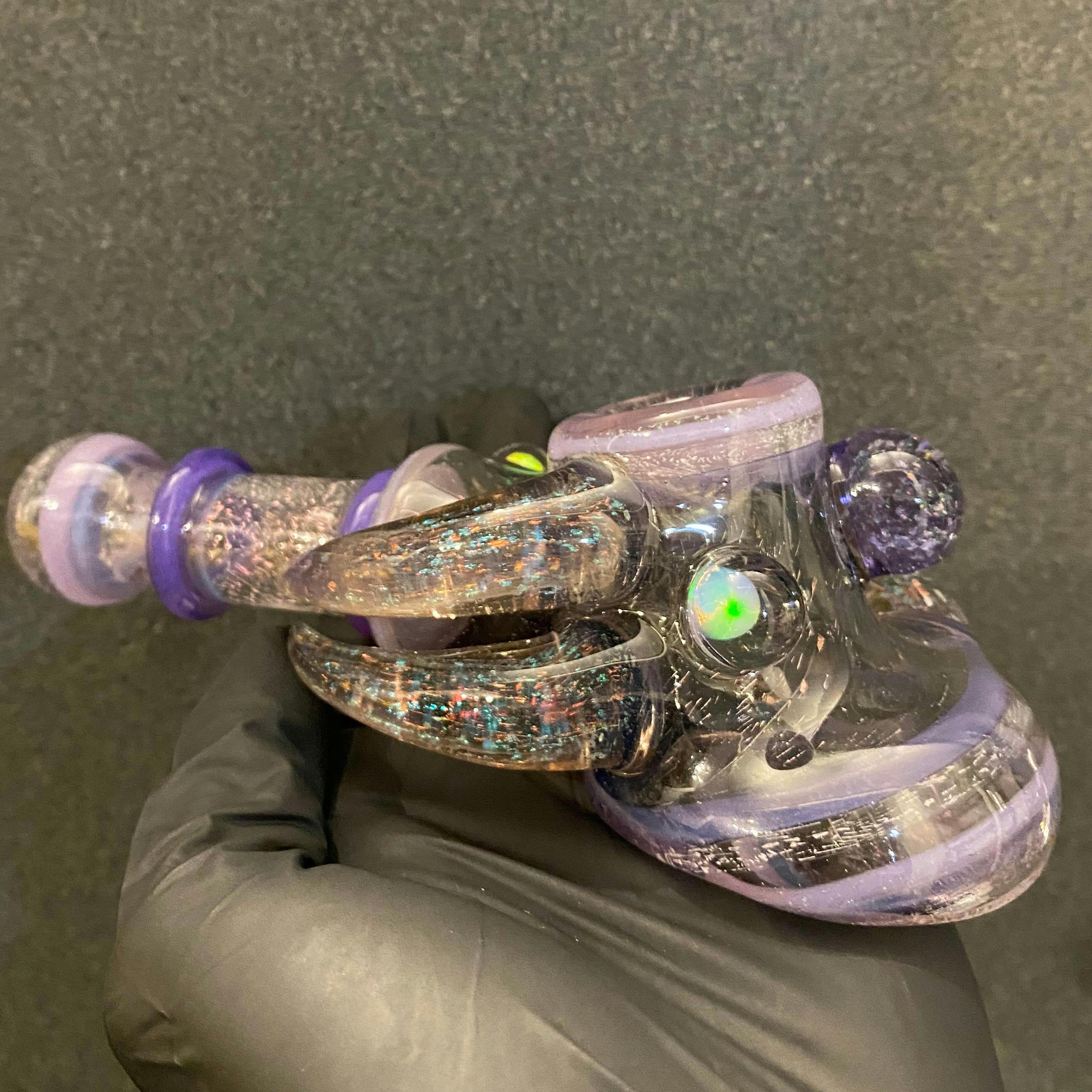 @Brent503 Purple Lollipop/Lavender/Dichro Hammer Pipe